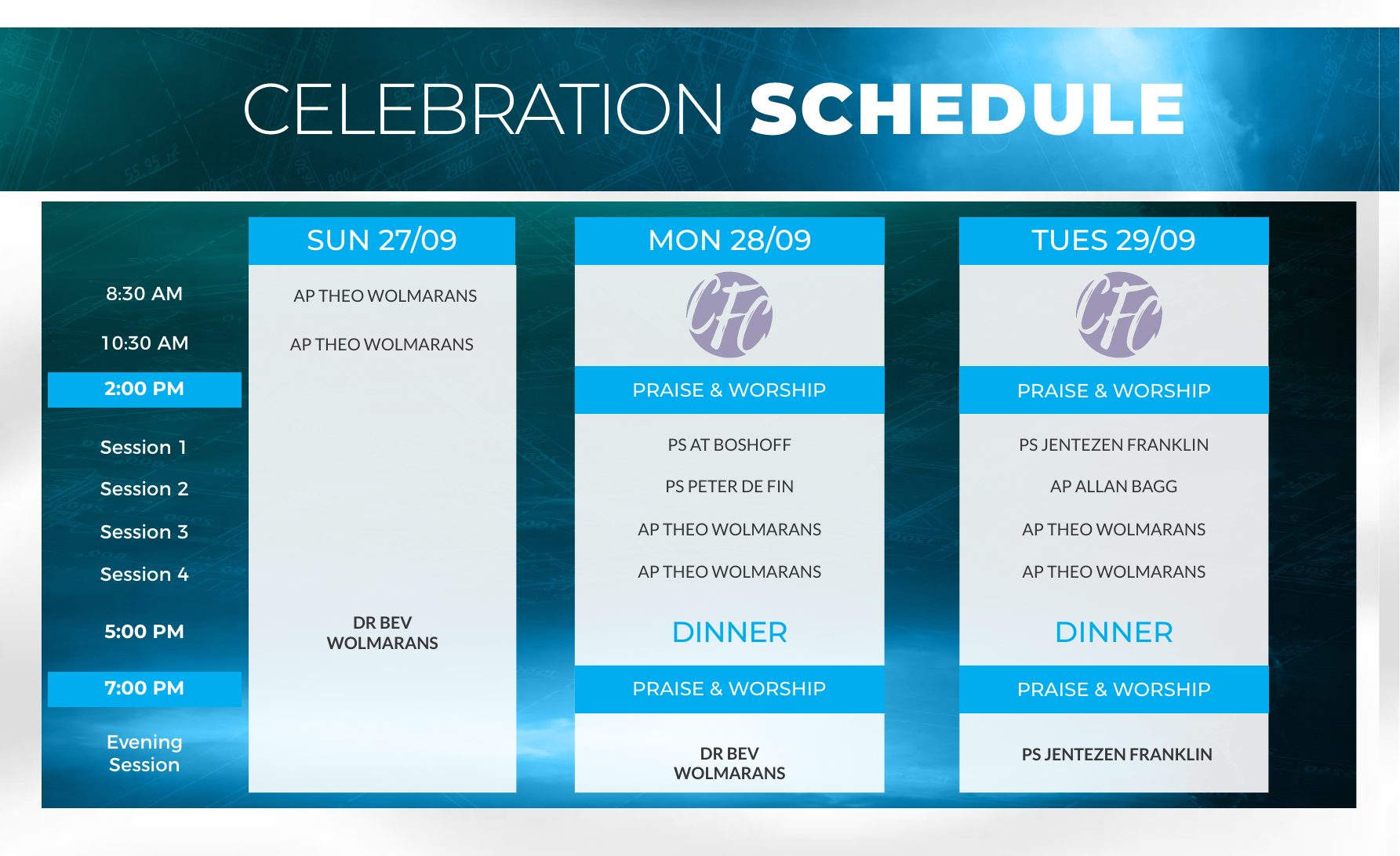Celebration 2026 booklet, page 5